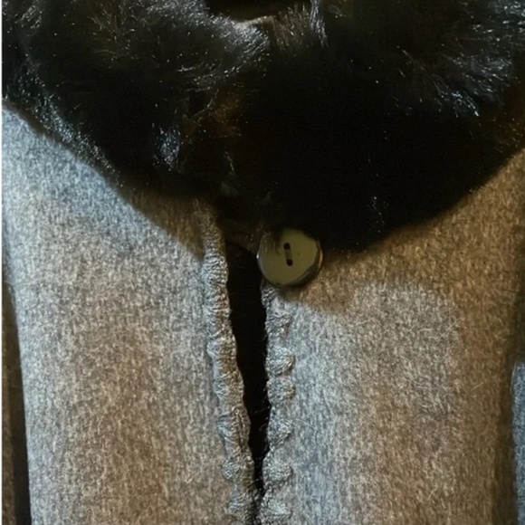 Ruana Poncho Cape Ecuador Alpaca wool One Size - Picture 2 of 9